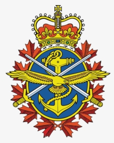 Badge Of The Canadian Armed Forces - Canadian Armed Forces Flag, HD Png Download, Transparent PNG