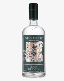 Sipsmith London Dry Gin Glass Bottle 750, HD Png Download, Transparent PNG