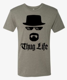 Thug Life Men S Triblend T-shirt - Thug Life, HD Png Download, Transparent PNG