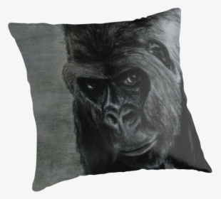 Gorilla Cushion Throw Pillows Snout - Cushion, HD Png Download, Transparent PNG
