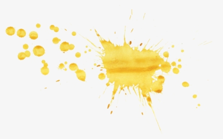 Splash Png Yellow - Creative Arts, Transparent Png, Transparent PNG