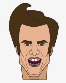 Infographic About Jim Carrey Characters In Movies - Cartoon, HD Png Download, Transparent PNG