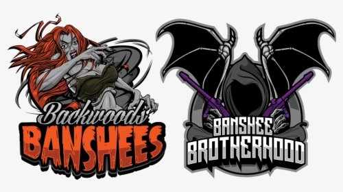 Backwoods Banshees Michigan Scenario Paintball Team - Zombie, HD Png Download, Transparent PNG