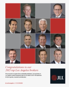 Jllla Top10brokers 2015 Final 96dpi - Jll, HD Png Download, Transparent PNG