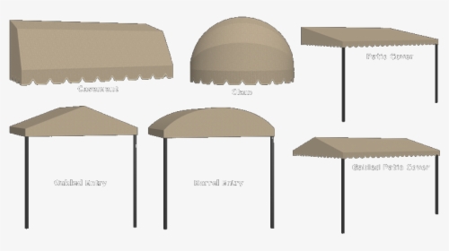 Awning Styles - Awning Printable, HD Png Download, Transparent PNG