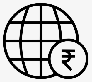 Globe Money Business Expansion Currency Rupee - Website Icon Png Pink, Transparent Png, Transparent PNG