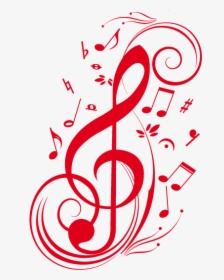 Treble Clef And Music Notes, HD Png Download, Transparent PNG