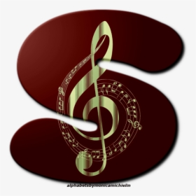 Transparent Treble Clef Png - Black And Gold Music Notes, Png Download, Transparent PNG
