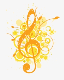 Clave Sol Animado - Free Clip Art Summer Music, HD Png Download, Transparent PNG
