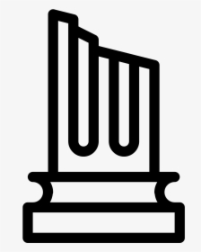 Greek Pillar Base Icon - Archeology Icon Png, Transparent Png, Transparent PNG