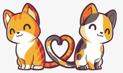 Kawaii Cute Cat Drawing Easy, HD Png Download, Transparent PNG