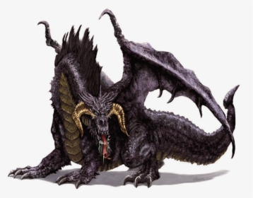 Monster Wiki - Dungeons & Dragons Black Dragon, HD Png Download, Transparent PNG