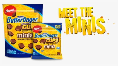 Butterfinger Peanut Butter Cups - Butterfinger Candy Bar, HD Png Download, Transparent PNG