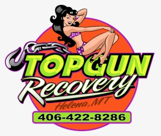Top Gun Recovery - Cartoon, HD Png Download, Transparent PNG