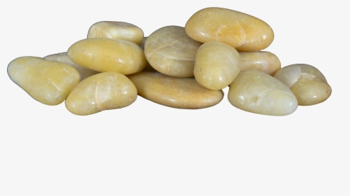 Yellow Riverstone Pebbles - Pebble, HD Png Download, Transparent PNG