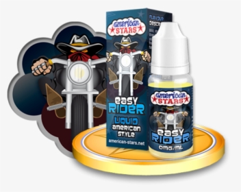 American Stars Easy Rider Likit 30ml - American Stars E Liquid, HD Png Download, Transparent PNG