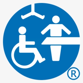 The Changing Places Logo And Registered Trademark Symbol - Changing Places Toilet Logo, HD Png Download, Transparent PNG