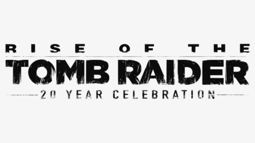 Rise Of The Tomb Raider 20 Year Celebration Logo - Rise Of The Tomb Raider Png, Transparent Png, Transparent PNG