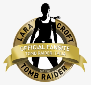 Tube Gratuit Png Logo Lara Croft, Transparent Png, Transparent PNG