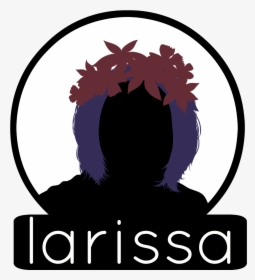 Larissa Circle Bg Label - Poster, HD Png Download, Transparent PNG