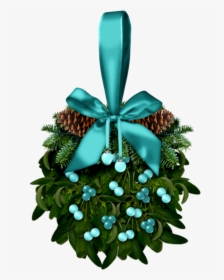 Christmas Blue Mistletoe, HD Png Download, Transparent PNG