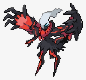 Yveltal Fusion Sprite design By - Yveltal And Darkrai Fusion, HD Png Download, Transparent PNG