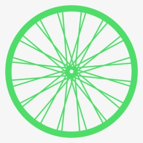 Bicycle Wheel Silhouette, HD Png Download, Transparent PNG
