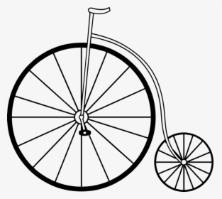 Penny Farthing, Vintage Bicycle, Bike, Large Wheel - Otsutsuki Clan Symbol, HD Png Download, Transparent PNG