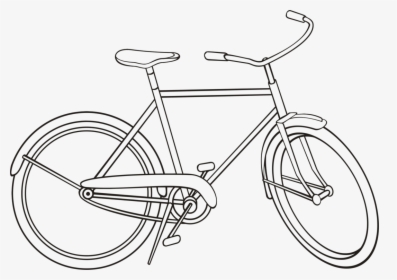 Bike 3 - Outline Images Of Bicycle, HD Png Download, Transparent PNG