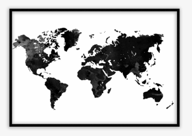 Topographic World Map, HD Png Download, Transparent PNG