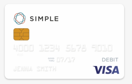 Simple Debit Card, HD Png Download, Transparent PNG