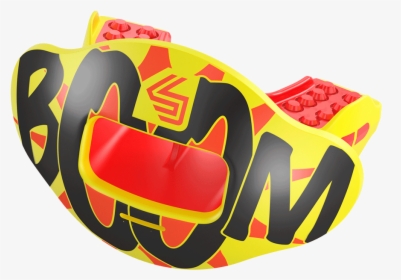 Boom Comic Print Max Airflow Lipguard And Mouthguard - Shock Doctor Comic Mouthguard, HD Png Download, Transparent PNG