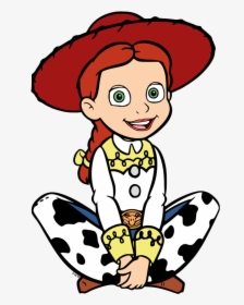 Jessie Toy Story Coloring Page, HD Png Download, Transparent PNG
