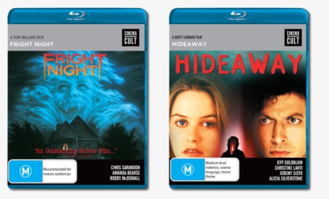 On February 6th, Fright Night And Hideaway Will Release - Hideaway 1995 Blu Ray, HD Png Download, Transparent PNG