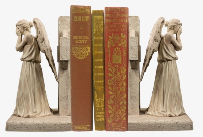 Weeping Angel Bookends By Ikon Collectables - Doctor Who Weeping Angels Bookends, HD Png Download, Transparent PNG