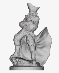 Sculpture, Pirate, Low Poly, 3d, Abstract, Art - Transparent Art Sculpture Png, Png Download, Transparent PNG