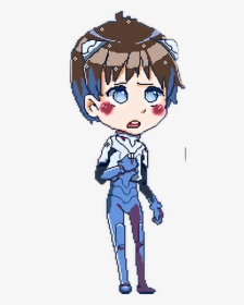 Shinjiikari Shinji Neongenesisevangelion Eva Eva01 - Cartoon, HD Png Download, Transparent PNG