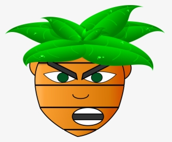 Carrot Man Clip Arts - Carrot Man Cartoon Transparent, HD Png Download, Transparent PNG