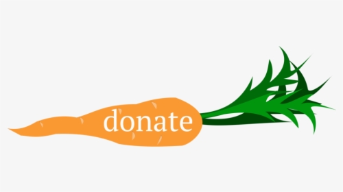 Carrot Clipart Donate, HD Png Download, Transparent PNG