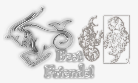 Best Friends Astrologically - Sketch, HD Png Download, Transparent PNG