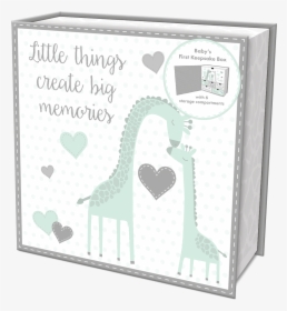 Lady Jayne Baby Giraffe Baby First Memory Keepsake - Baby First Keepsake Box With Compartments, HD Png Download, Transparent PNG
