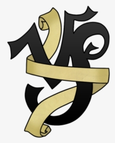 Awesome Banner And Capricorn Tattoo Design - Capricorn Simple Design Tattoo, HD Png Download, Transparent PNG