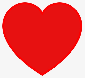 Heart, Love, Red, Shape, Valentine, Romance, Design - Love Heart, HD Png Download, Transparent PNG