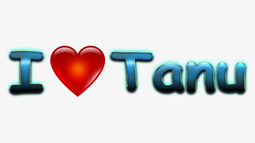 Tanu Love Name Heart Design Png - Heart, Transparent Png, Transparent PNG