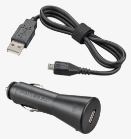 Vehicle Power Charger With Micro Usb Connector - Plantronics Voyager Pro, HD Png Download, Transparent PNG