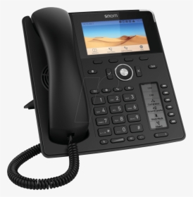 Ip Desk Phone, With Cord, Black Snom - Snom D785 And D7, HD Png Download, Transparent PNG