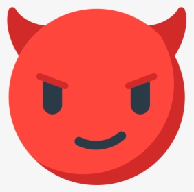 Purple Devil Emoji Png -devil Emoji - Devil Emoji Transparent Background, Png Download, Transparent PNG
