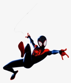 Into The Spider Verse Miles Morales 1 Png By Captain - Spider Man Into The Spider Verse Png, Transparent Png, Transparent PNG
