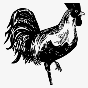 Rooster Clipart Black And White Rooster Clip Art At - Dont Skip Leg Day Shirt, HD Png Download, Transparent PNG