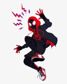 #spiderman #spiderverse #miles #milesmorales - Spider Man Into The Spider Verse Clipart, HD Png Download, Transparent PNG